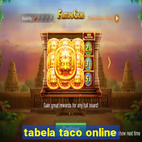 tabela taco online